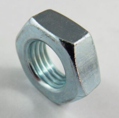 1/2" UNF RHT Steel Jam Nut
